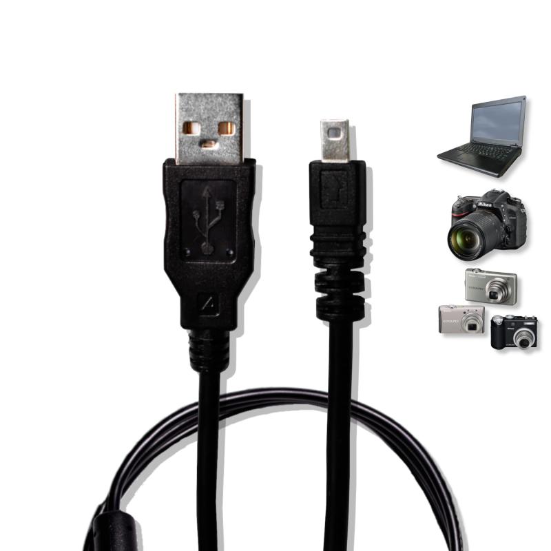 【EXLEAD】 Nikon ニコン USB ケーブル UC-E6 UC-E16 UC-E17 互換品 8ピン USB接続ケーブル 1.0m 1.5m 充電ケーブル デジタル カメラ 用 Coolpix S3000 S3100 S3200 S8000 S100 S203 S230 P7000 D3300 D5300 D7200 D3200 Nikon 一眼