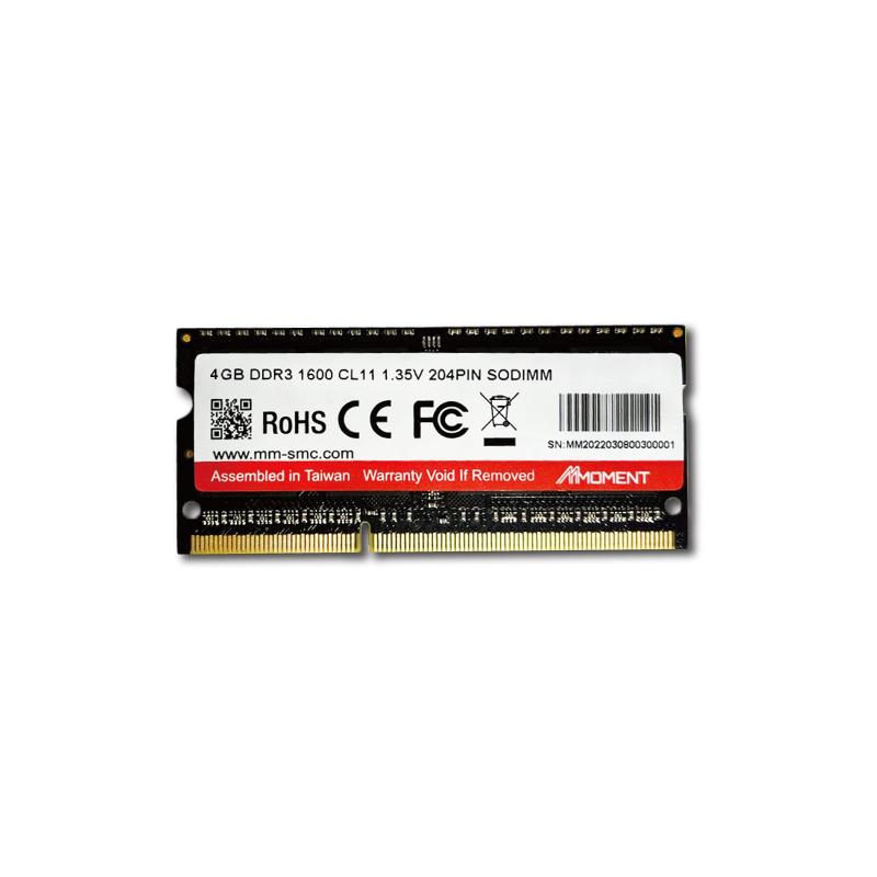 MMOMENT DDR3 1600MHz UDIMM/SODIMMMMoment DDR3 1600MHz Memory Upgrade Module メモリ モジュール ラム