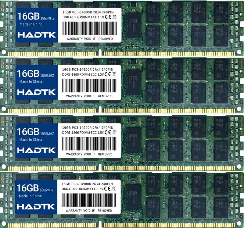 HADTK MacPro用メモリ DDR3 PC3-14900R 1866MHz