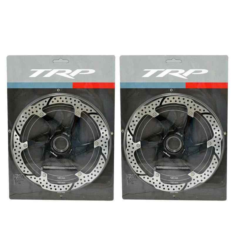 TRP TRP-25 Heat Dispersion 203mm Centerlock MTB Bike Disc Brake Rotor, 2PCS, STB2185