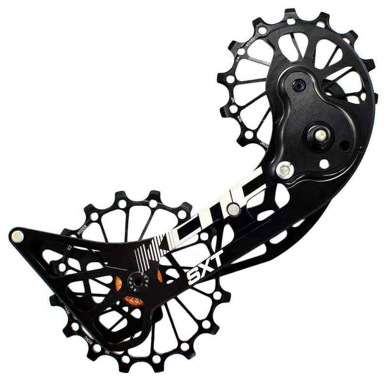 KCNC SXT MTB Cycling Bike Oversized Pulley Cage For Shimano M9000 and M8000, Black, KOT39-004, SK1959