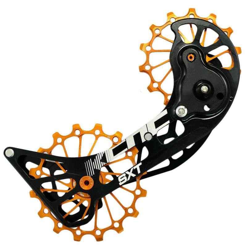 KCNC SXT MTB Cycling Bike Oversized Pulley Cage For Shimano M9000 and M8000, Gold, KOT39-004, SK1960