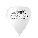 【正規品】 ERNIE BALL 9341 ギターピック WHITE SHARP PRODIGY シャープ 2.0mm デルリン ホワイト 6枚 パックErnie Ball Prodigy ピック素材：Delrin厚さ：2.0mm滑りにくいホワイト6枚入り