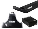 THULE [754 7115B 1485] ミツビシ デリカD:5 H19/1～ CV5W,CV1W ベースキャリアセット 1台分