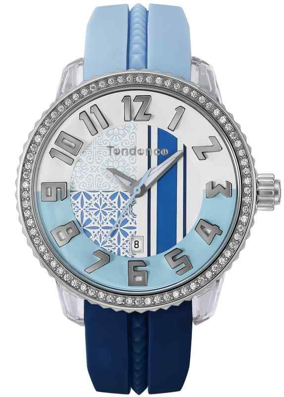 テンデンス [テンデンス] 腕時計 CRAZY Medium クレイジーミディアム 文字盤 ステンレススチール ミネラルガラス クォーツ 42.5MM Watch レディース