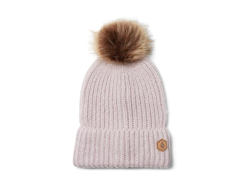 [ヴォルコム] レディース ニットキャップ (ボンボン付き) [ K5852302 / LULA BEANIE ] 帽子 かわいい