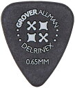 Grover Allman 【グローバーオールマン】 Delrinex™, Black, ISO, 0.65mm 10枚