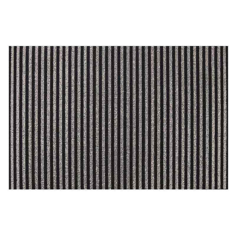 chilewich チルウィッチ ユーティリティマット Breton Stripe Shag ブルトンストライプ 61×91cm / Gravel