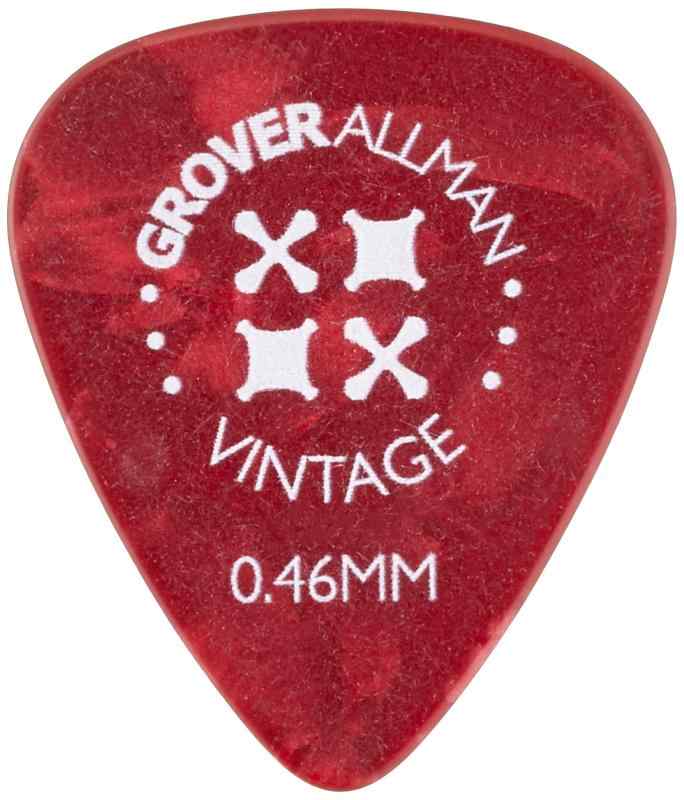 Grover Allman yO[o[I[}z Vintage Celluloid, Red, 0.71mm 10