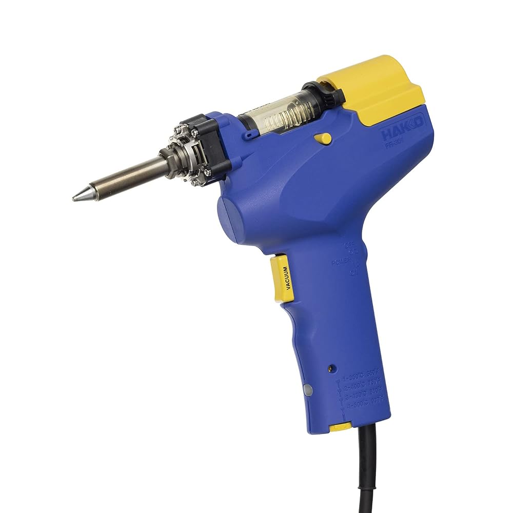 白光(HAKKO) ダイヤル式温度制御はんだ吸取器 ハンディタイプ 2極接地型プラグ FR3...
