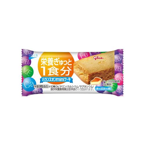 【クーポン配布中 ＆ 全品送料無料 】 グリコ バランスオンminiケーキ チーズケーキ 6個セット 8LINK