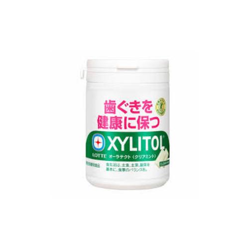 【クーポン配布中 ＆ 全品送料無料 】 ロッテ キシリトール オーラテクトガム クリアミントスリムボトル 6個セット 8LINK