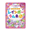 UHAピピン レインボーラムネミニ ぶどう味 100個セット 8LINK
