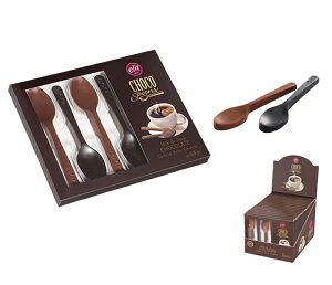 バレンタイン チョコ チョコスプーン 3箱セット エリート 冬季限定 チョコレート ギフト プレゼント プチギフト ユニーク おもしろチョコ 大人 コーヒー コーヒーブレイク 特価 送料無料 限定仕様 数量限定 限定商品 タイムセール セール 特別価格