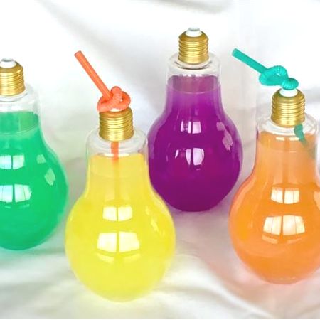 フラッシュ 電球ボトル 500ml wide 【広口タイプ】 キラキラ光る電球 パーティーグッズ インテリア ハーバリウム つくる 容器 装飾 花 果物 くだもの 光る LED ソーダ ドリンク 電球型 プレゼント 景品 インスタ SNS映え まつり 縁日 花火 子ども会 おもしろ