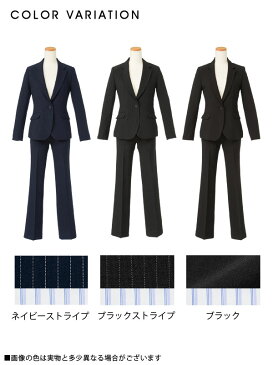 【送料無料】 スーツ セットアップ パンツスーツ2点セット 入学式 スーツ ママ おしゃれ 40代 ファッション 冬 リクルート ストレッチ 洗える 通勤 大きいサイズ ネイビー ブラック ストライプ柄 無地 黒 XS S M L LL 3L レディース 夢展望