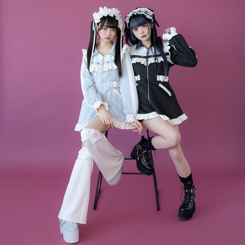 楽天市場】フリルたっぷりメイドジャージワンピース レディース 楽天市場】フリルたっぷりメイドジャージワンピース レディース