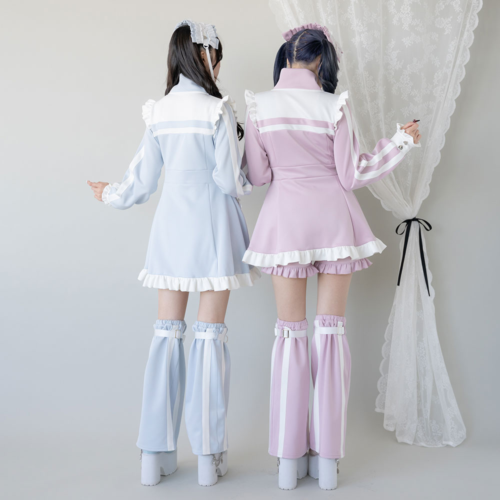 楽天市場】フリルたっぷりメイドジャージワンピース レディース 楽天市場】フリルたっぷりメイドジャージワンピース レディース