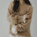 【SALE】 ミックスカラーシャギーニット