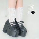 【SALE】 【メール便対応】トリプルリボンレースショートソックス