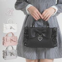 【SALE】 ビッグリボンフリルビジューバッグ(4)