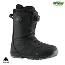 BURTON バートン Men's Ruler BOA Wide 214261 デュアルゾーンボア ワイド ミディアムハードフレックス 熱成型対応ライナー スノ...