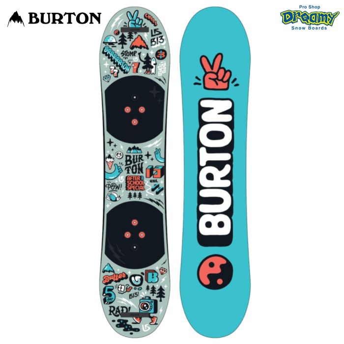 BURTON バートン Kids' After School Special Snowboard 107311 フラットトップ オールマウンテン スノーボード 板 キッズ 21-22 正規品