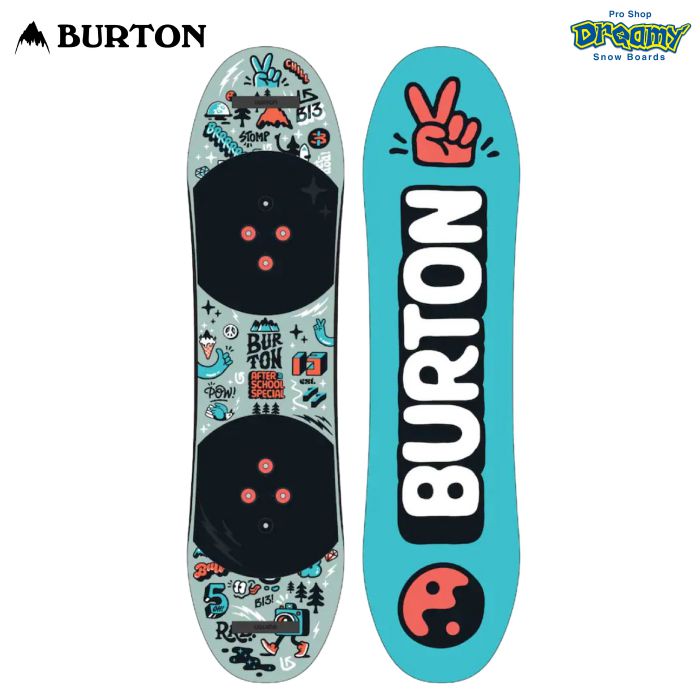 BURTON バートン Kids' After School Special Snowboard 107311 キッズ アフタースクールスペシャル フラットトップ ツイン 11-25kg スノーボード セット 正規品