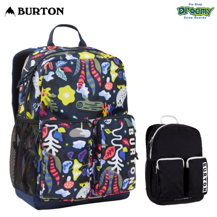 BURTON バートン Kids 039 Burton Gromlet 15L Backpack 110551 キッズ バックパック タブレットスリーブ アクセサリーポケット ボトルポケット ロゴ 22-23 正規品