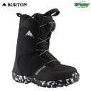 BURTON バートン Kids 039 Burton Grom BOA Snowboard Boots 150891 スノーボードブーツ キッズ 17.5-21cm サイズアップ可能 ソフト オールマウンテン ボア 正規品