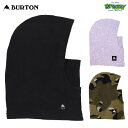 BURTON バートン Kids' Burke Hood 204891 フェイスマスク レギュラー/ヘルメットサイズ バラクラバ ストレッチ 吸汗 速乾 フリース 防寒 目出し帽 ロゴ 正規品