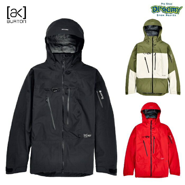 BURTON バートン Men 039 s ak Japan Guide GORE-TEX PRO 3L Jacket 233031 ジャパンガイドゴアテックスジャケット RECCOリフレクター スノーボード ウェア 正規品