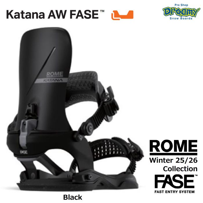 25-26 ROME Katana AW FASE Blackt@XgGg[VXe pp[cUۏ [J[킸\ [ J^i Xm[{[h oCfBO K...