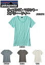 patagonia パタゴニア ウィメンズ・マウント・エアリー・ティー 53575 Tシャツ リネン混紡素材 レギュラー・フィット 2017 夏モデル 正規品