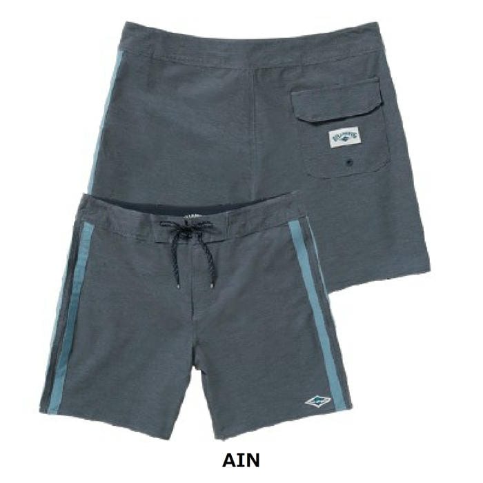 BILLABONG KIRRA PRO BF011508 ボードショーツ パフォーマンスフィット 17.5インチ 撥水 速乾 ストレッチ バックポケット キーループ ロゴ 水着 ビラボン 正規品