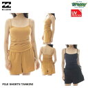 BILLABONG PILE SHORTS TANKINI BF013806 タンキニ UVプロテクション キャミソール インナーショーツ付きボトムス パイル ポケット ロゴ 水着 ビラボン 正規品(4)