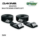 DAKINE メンズ BF237970C BAJA TIE DOWN STRAPS 12FT ダカイン サーフィン タイダウンストラップ 車載 ベルト