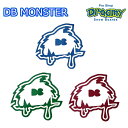 DB カッティングステッカー DB MONSTER ロゴステッカー 18cm×19cm