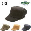 clef クレ RB8005 LINEN ICE RIB WORK CAP キャップ 帽子 ロゴ 正規品