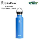 HydroFlask ハイドロフラスク HYDRATION 21oz STANDARD MOUTH 8900120132241 Cascade ステンレスボトル 真空断熱構造 アウトドア 水筒 正規品(3)