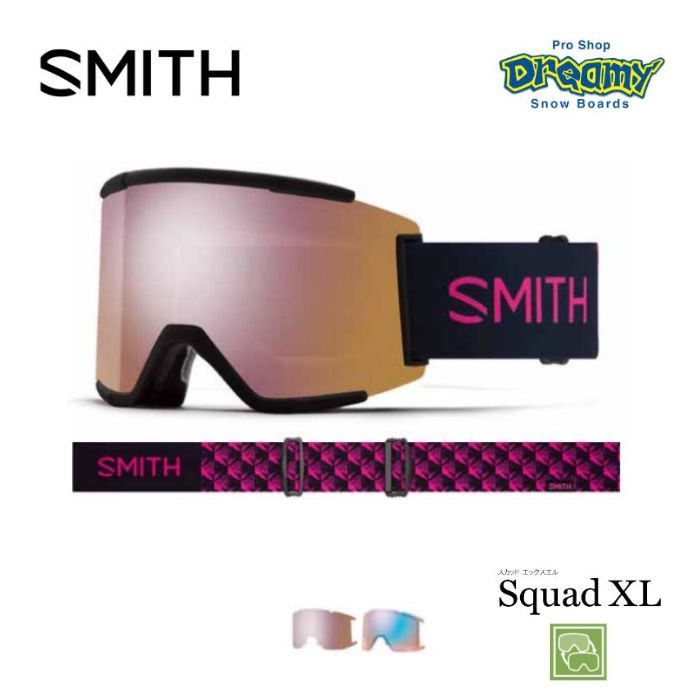 24-25 SMITH スミス SQUAD XL 010275076 AC | Scott Stevens スノーゴーグル gogglesoc付属 正規品