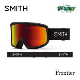 24-25 SMITH スミス FRONTIER 010270130 Black スノーゴーグル 正規品