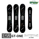 DEVGRU デブグルー GT-ONE ジーティー・ワン 149/152 JIB CAMBER スノーボード 2024 正規品
