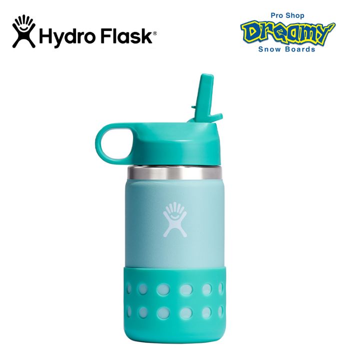 HydroFlask ハイドロフラスク HYDRATION 12 oz Wide Mouth KIDS 8901060120231 354mL Dew/Mirage ステンレスボトル 真空断熱構造 アウトドア 水筒 正規品