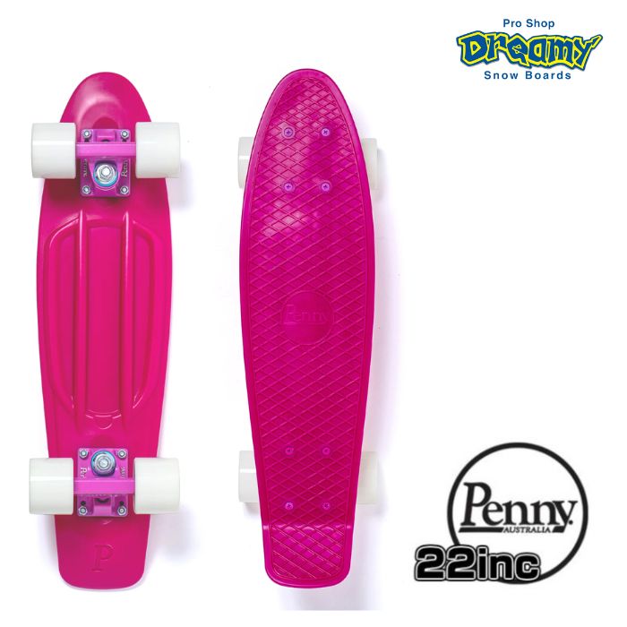 Penny ペニースケートボード 新色 22インチ クラシックスシリーズ CANDY PINK 0PCL9-27 プラスティック素材 ウィール59mm Abec7 STEEL 正規品