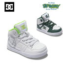 DC ディーシー Ts PURE HIGH-TOP SE UL SN DT231603 12-16cm ロゴ WGL WGN キッズ スニーカー 靴 2023春モデル 正規品