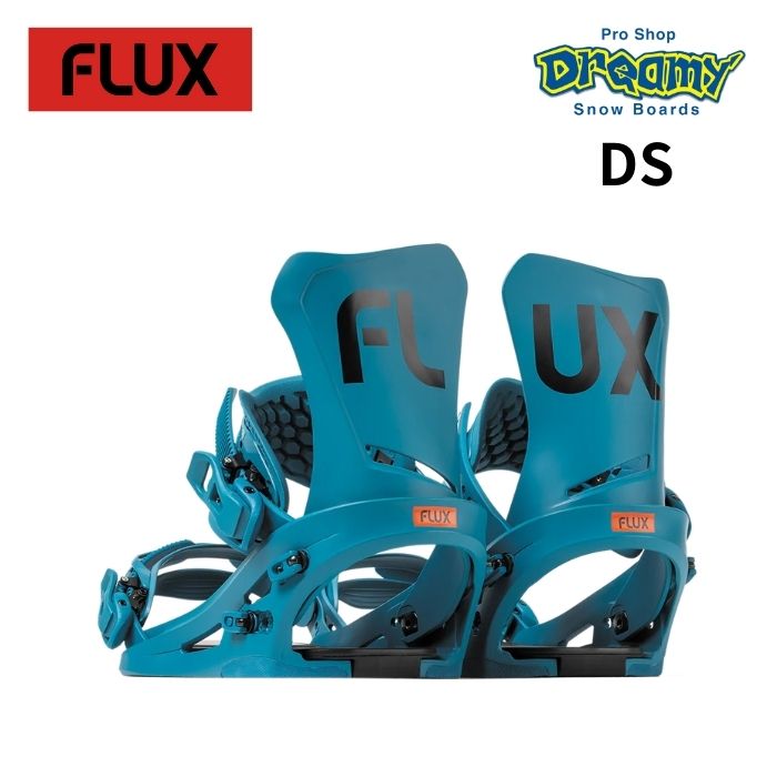 23-24 FLUX フラックス DS BLUE ジブ・グラトリ / パーク / パウダー / オールラウンド ミディアムフレックス スノーボード バインディング 2024 正規品