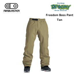 23-24 AIRBLASTER エアーブラスター AB24MP4-135 Freedom Boss Pant Tan パンツ スノーウェア スノーボード 2024モデル 正規品