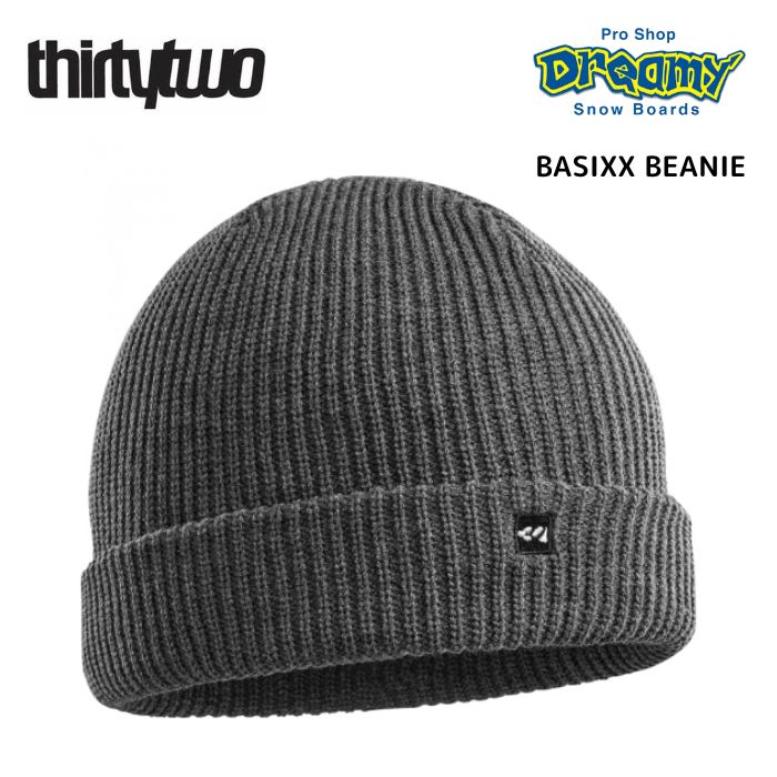 ThirtyTwo 32 ƥȥ ӡˡ BASIXX BEANIE 0200023155 CHARCOAL/HEATHER 2023-2024߿ 