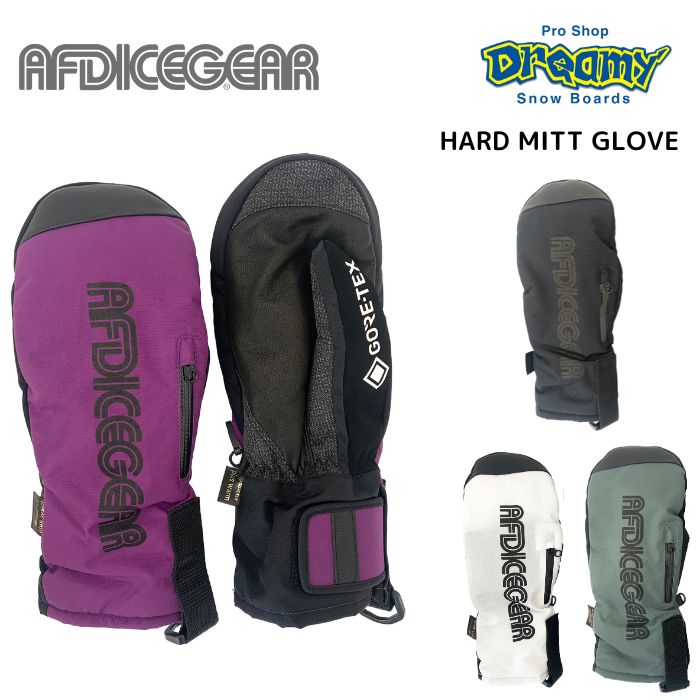 AFDICEGEAR エーエフディーアイスギア グローブ HARD MITT GLOVE 22AFD-17 防水 2024モデル 冬新作 正規品